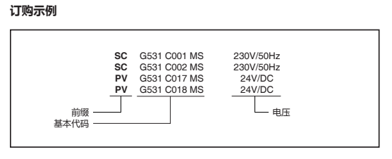 ASCO电磁阀SCG531C018MS1订购示例