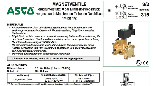 ASCO隔爆两位三通电磁阀NF8316A304MB.图1