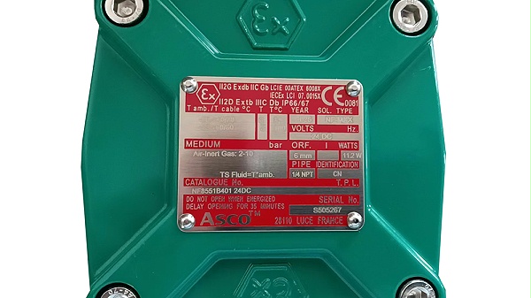 ASCO防爆二位五通电磁阀NF8551B401