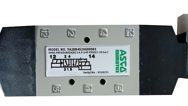 ASCO双电控电磁阀YA2BB4524G00061