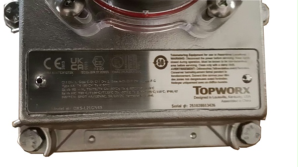 TOPWORX不锈钢阀位开关DXS-L21GN4S