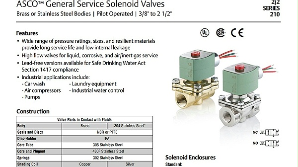 ASCO型电磁阀SC8210G008.图1