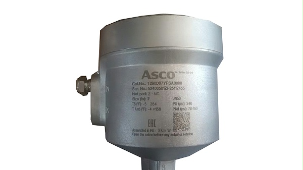 ASCO气控阀T290D07YPSA0000