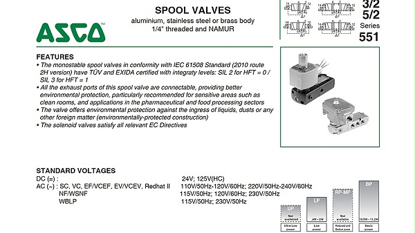 ASCO防爆电磁阀VCEFDPG551H401MO.图1